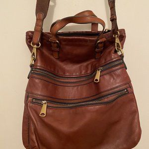 Fossil Foldover Tote Bag